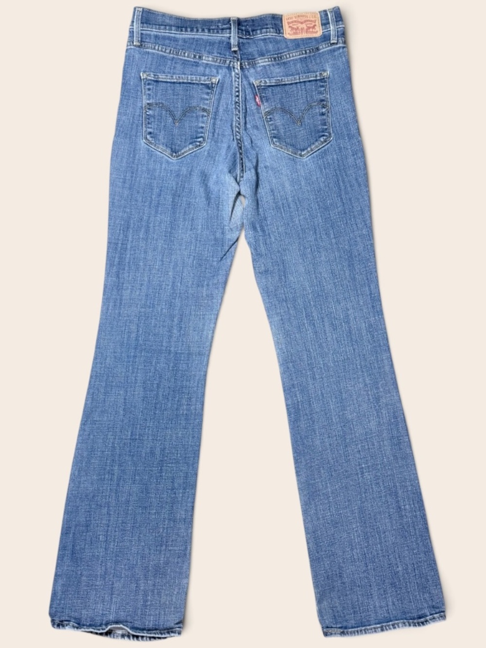 Levi’s 315 Shaping Bootcut Jeans Women’s 27 Blue Stretch Denim Classic Fit